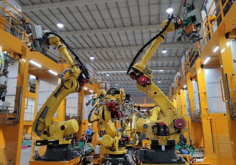 LTC-0200 Robot Tool Changer Used in Auto Parts Welding Project